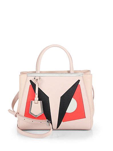 fendi 2jours monster petite colorblock shopper|Fendi '2Jours 3D .